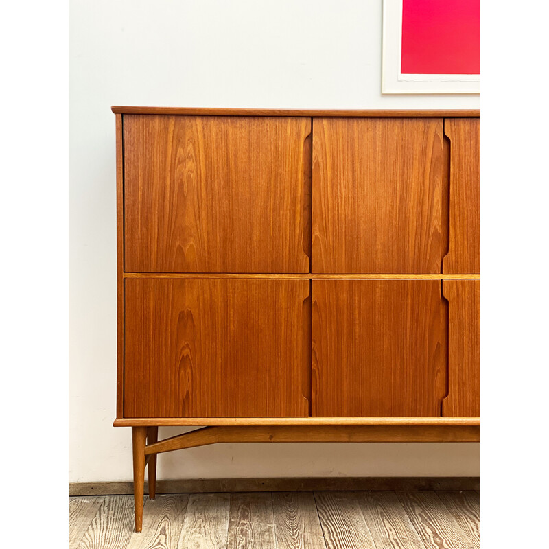 Enfilade scandinave vintage en teck, 1969