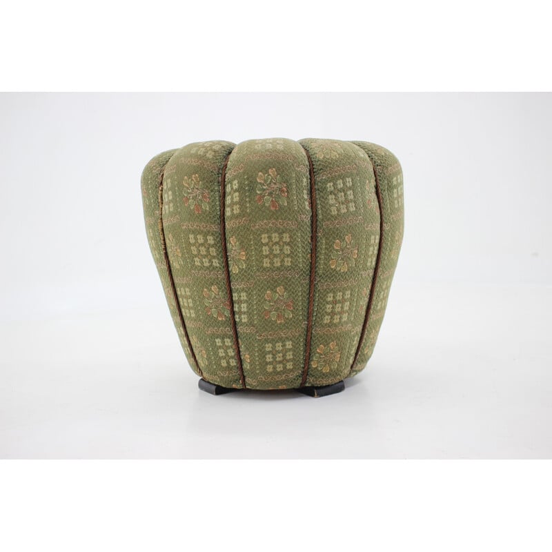 Vintage stool by Jindrich Halabala, Czechoslovakia 1940s