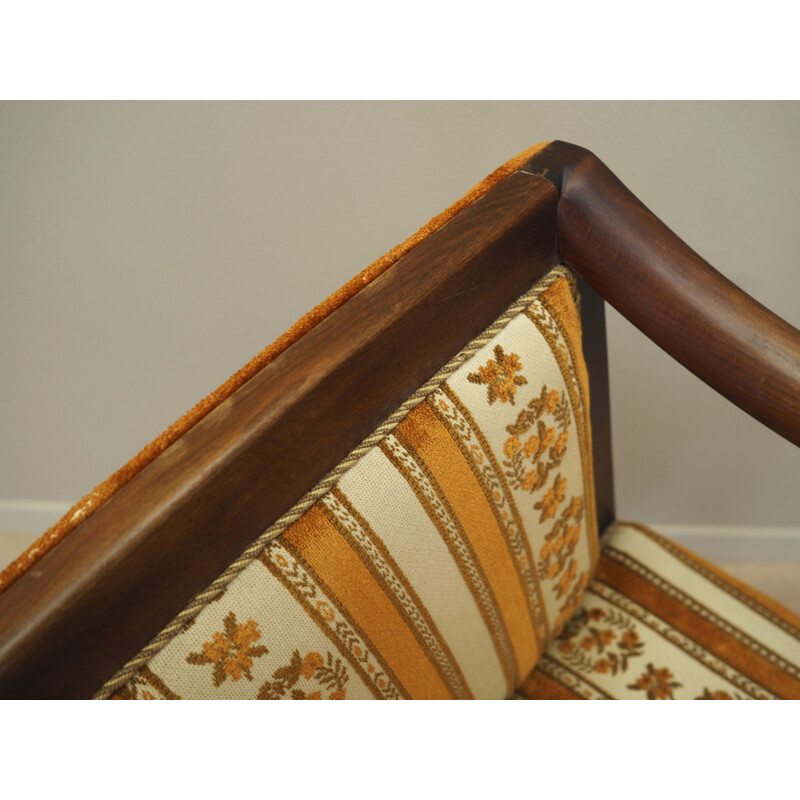 Vintage danish mahogany armchair, Denmark 1970s