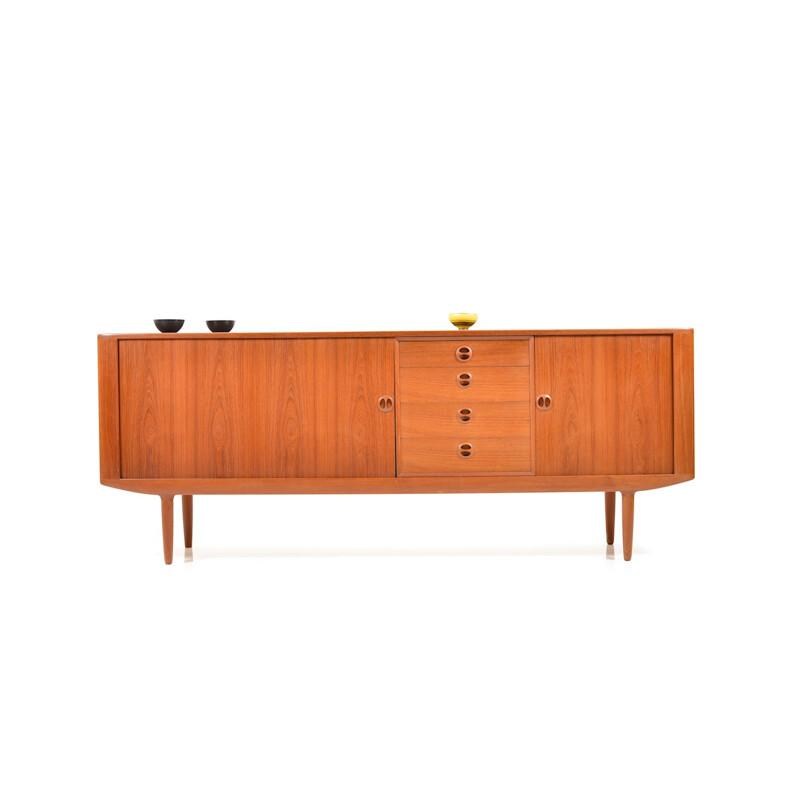 Randers Møbelfabrik teak sideboard with sliding doors - 1960s