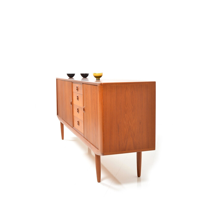 Randers Møbelfabrik teak sideboard with sliding doors - 1960s