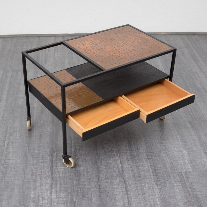 Serving trolley, Herbert HIRCHE - 1960s