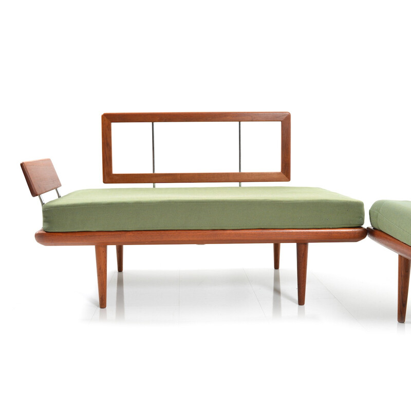 France & Son green sofa set "Minerva", Peter HVIDT and Orla MOLGAARD NIELSEN - 1960s