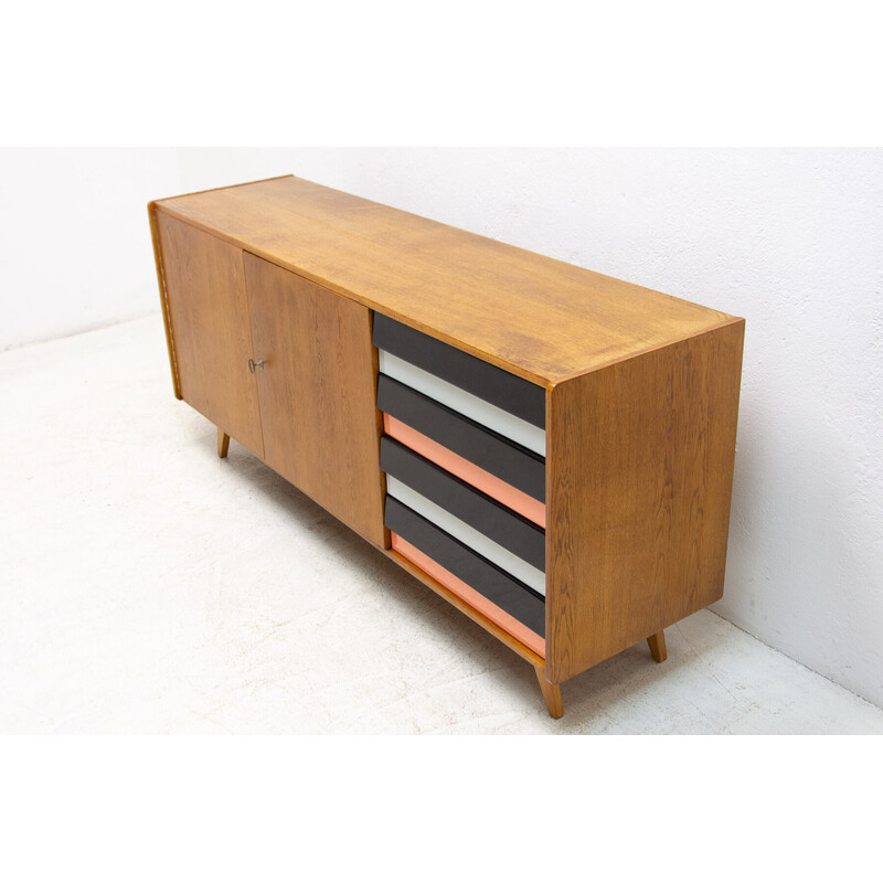 Mid century U-460 sideboard by Jiří Jiroutek for Interiér Praha, 1960s