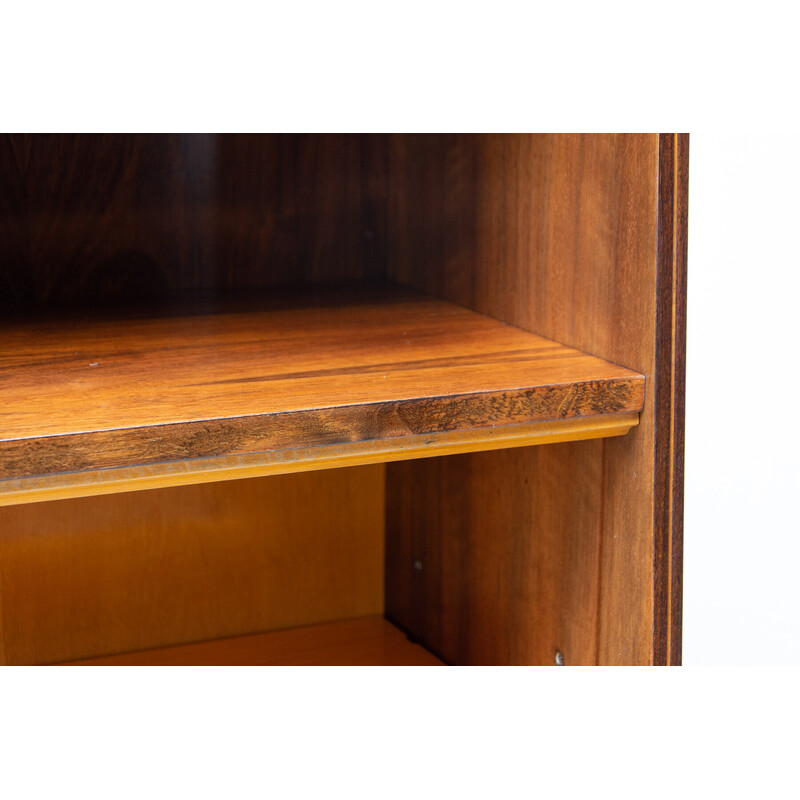 Mid century walnut bookcase by František Jirák, Czechoslovakia 1960s