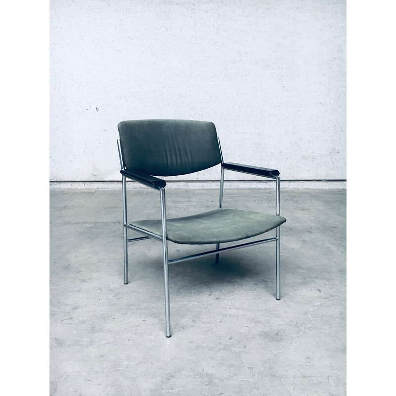 Mid century Dutch armchair by Gijs Van Der Sluis, Netherlands 1960s