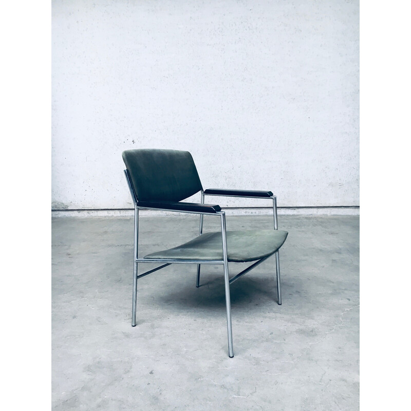 Mid century Dutch armchair by Gijs Van Der Sluis, Netherlands 1960s