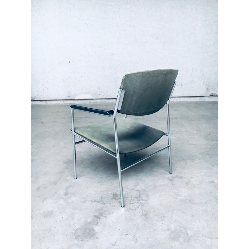 Mid century Dutch armchair by Gijs Van Der Sluis, Netherlands 1960s