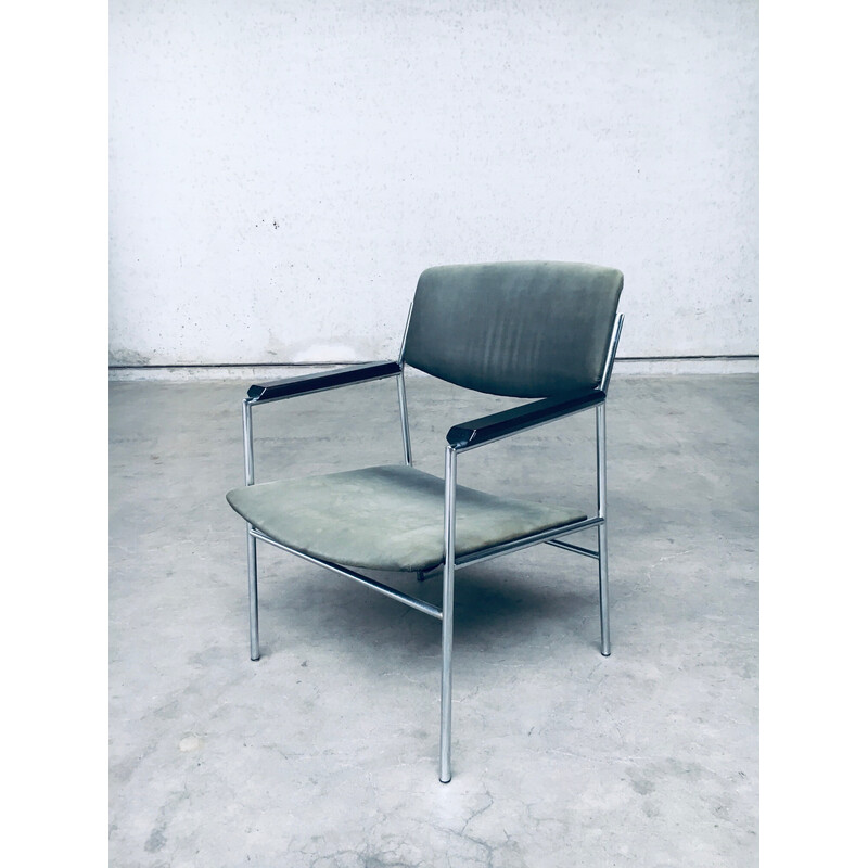 Mid century Dutch armchair by Gijs Van Der Sluis, Netherlands 1960s