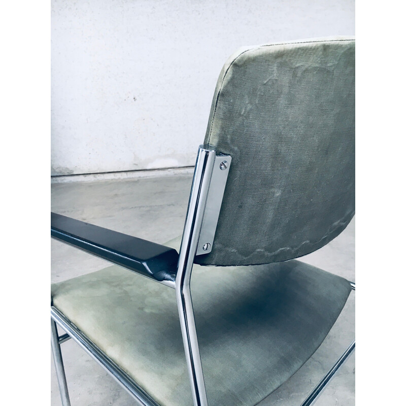 Mid century Dutch armchair by Gijs Van Der Sluis, Netherlands 1960s