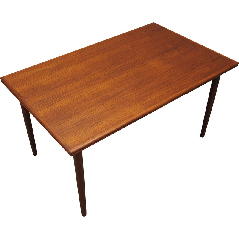 Dänischer Vintage-Tisch aus Teakholz, Dänemark 1970