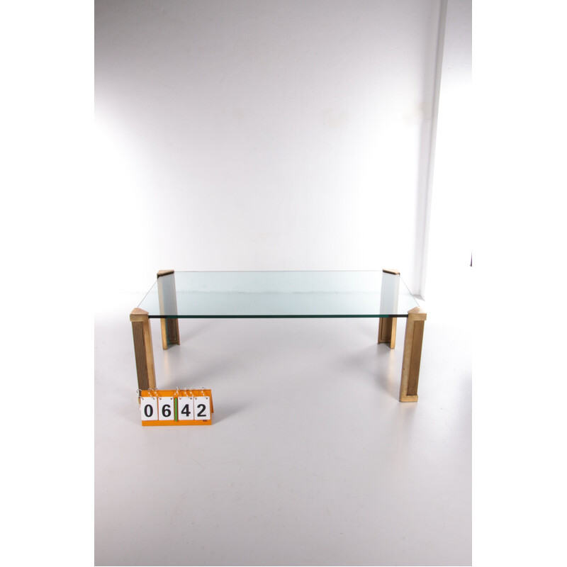 Vintage coffee table T14 by Peter Ghyczy, 1970s