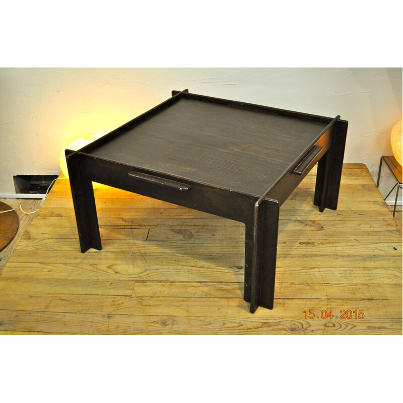 Mid century modern coffee table in rosewood - 1960s