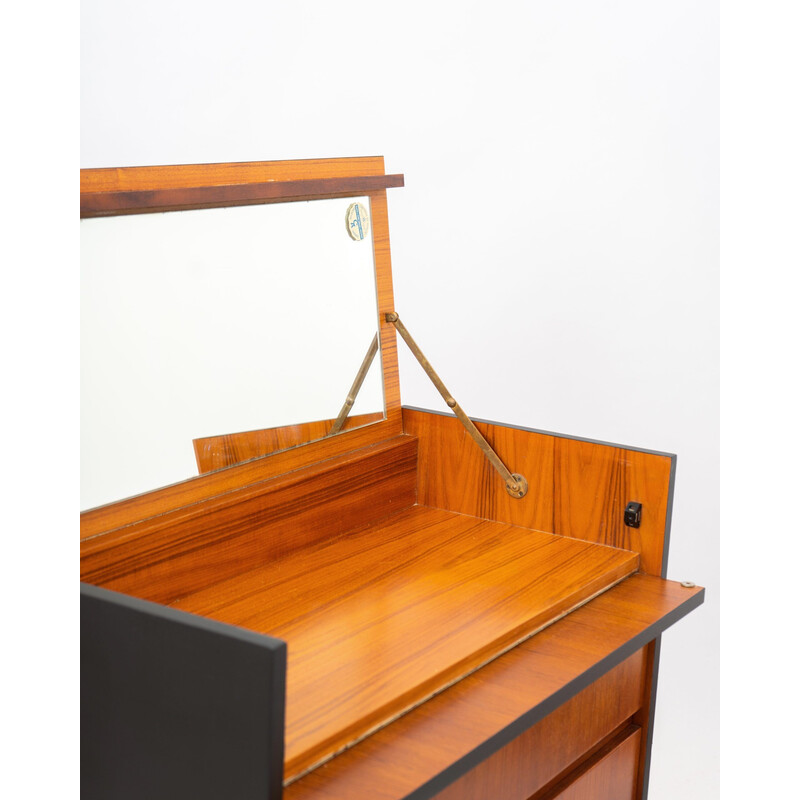 Mesa de toucador de teca escandinava vintage
