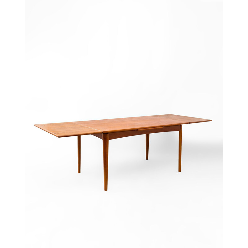 Mid century Danish extendable table in teak, Denmark 1960