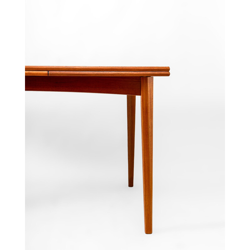 Mid century Danish extendable table in teak, Denmark 1960