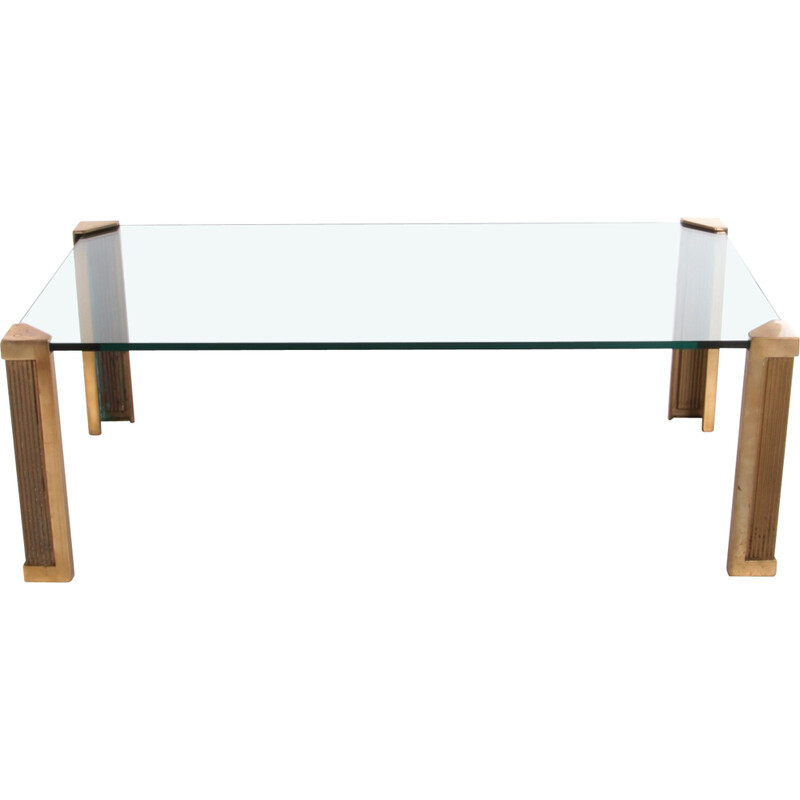 Vintage coffee table T14 by Peter Ghyczy, 1970s