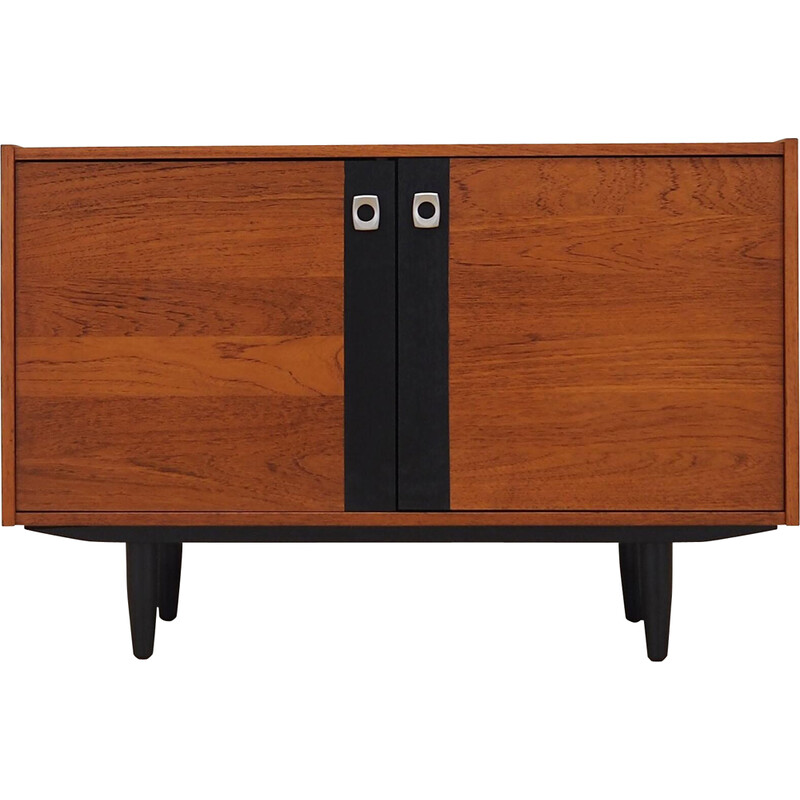 Vintage teak highboard, Denmark 1970