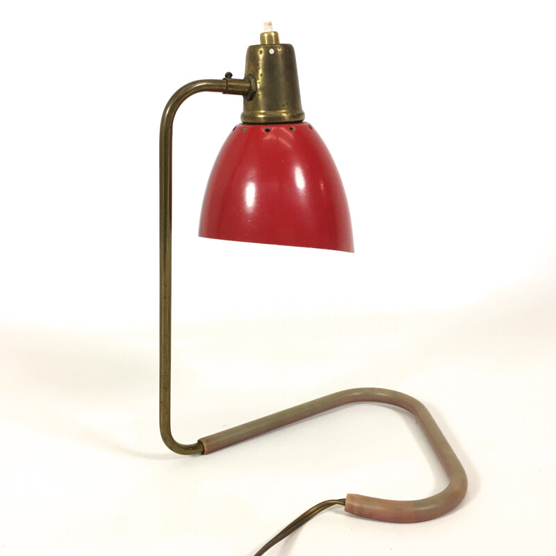 Lampe de chevet vintage articulée, Jean-Boris LACROIX - 1950
