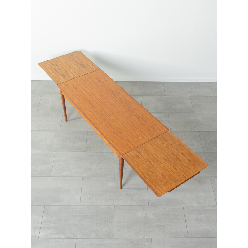 Vintage teak extendable coffee table, Denmark 1960s