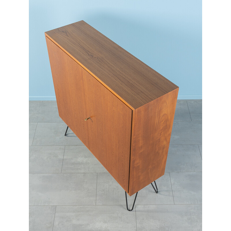 Vintage teak cabinet with two doors by Oldenburger Möbelwerkstätten, Germany 1960s