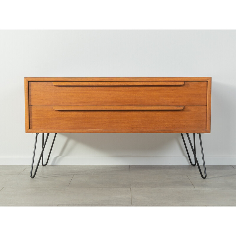 Vintage teak chest of drawers by Wk Möbel, Germany 1960s