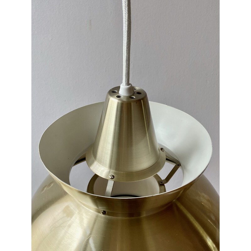 Vintage metal pendant lamp model Søværnspendel by Jørn Utzon for Nordisk Solar, Denmark