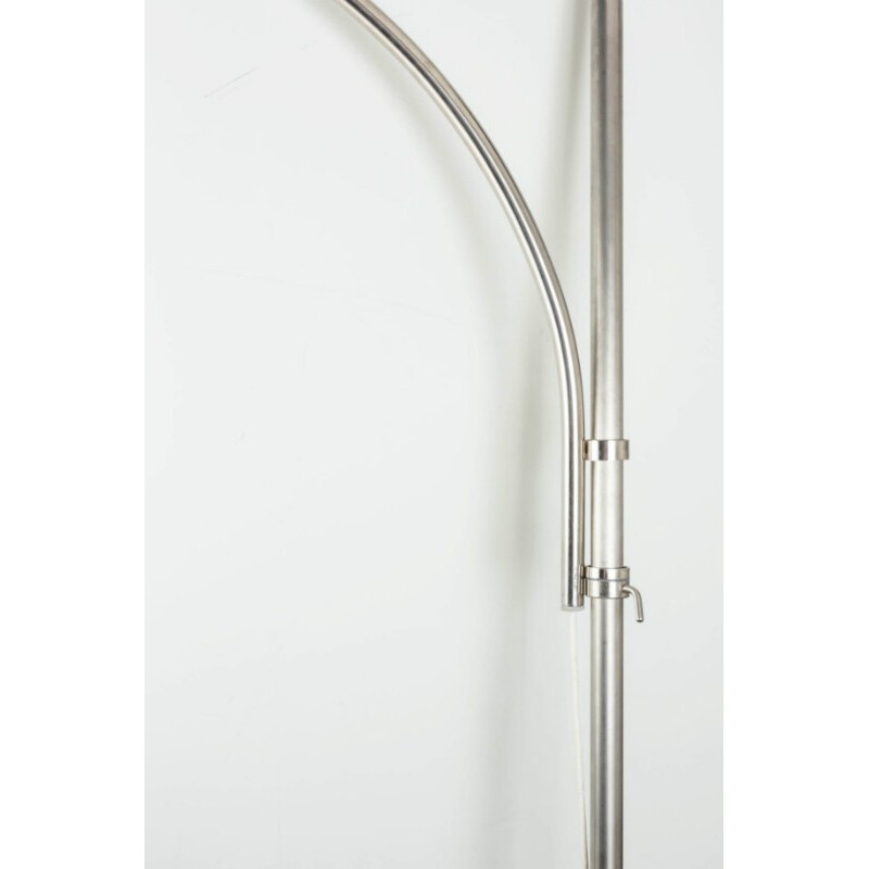 Sirrah floor lamp in chromed metal, Pirro CUNIBERTI - 1970