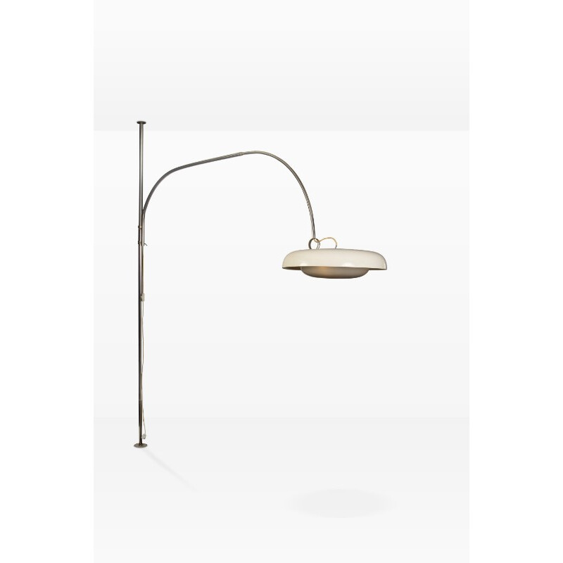 Sirrah floor lamp in chromed metal, Pirro CUNIBERTI - 1970