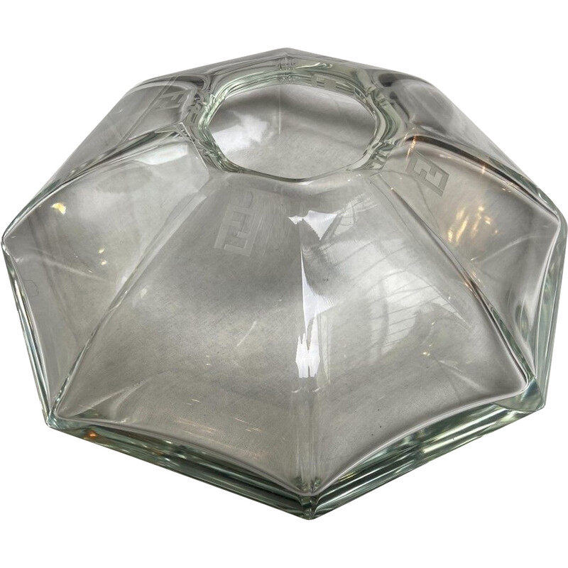 Vase vintage Fendi en verre de Murano, 2010