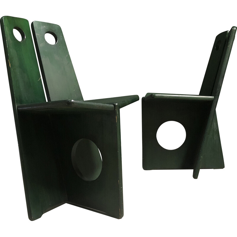 Vintage-Stuhl von Gilbert Marklund für Furusnickarn Ab, 1970
