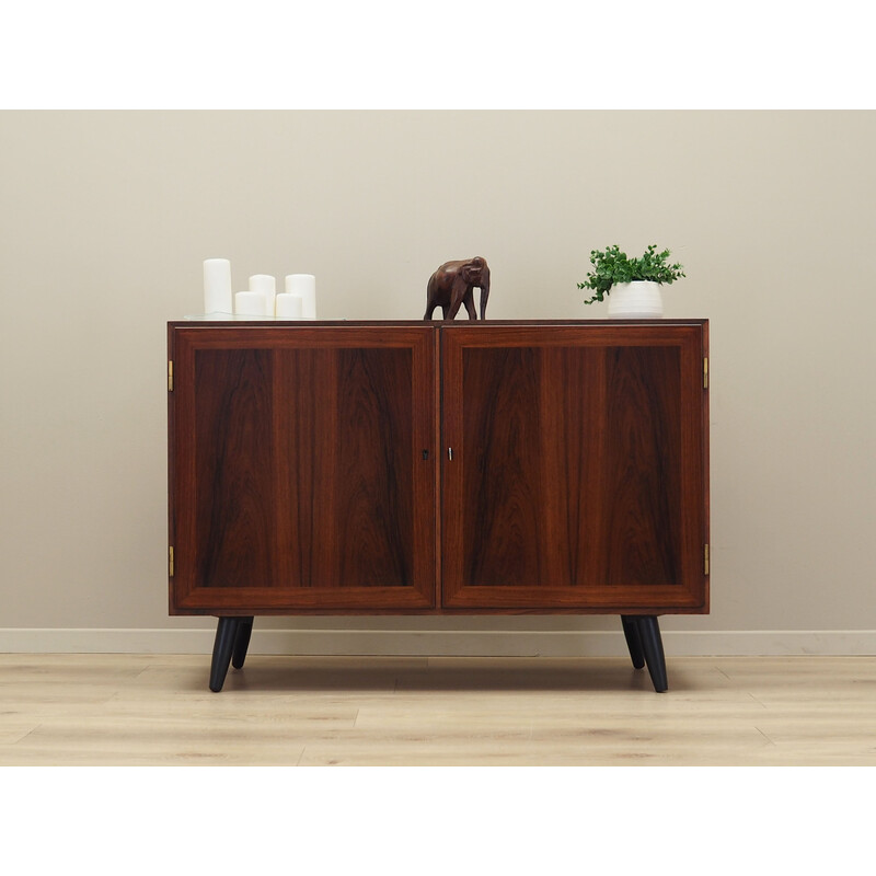 Rosewood vintage Danish chest of drawers by Carlo Jensen, 1970s