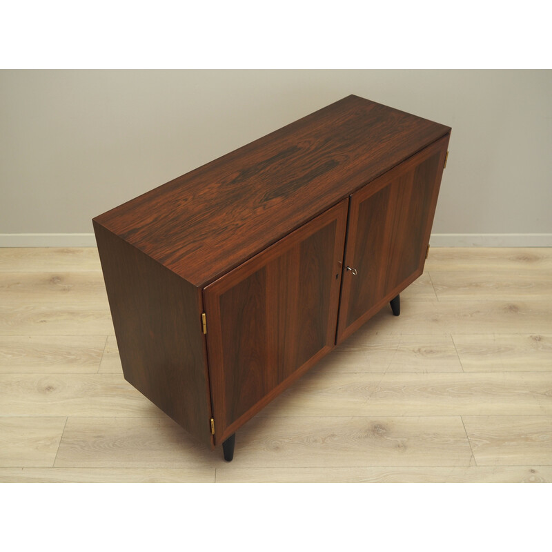 Rosewood vintage Danish chest of drawers by Carlo Jensen, 1970s