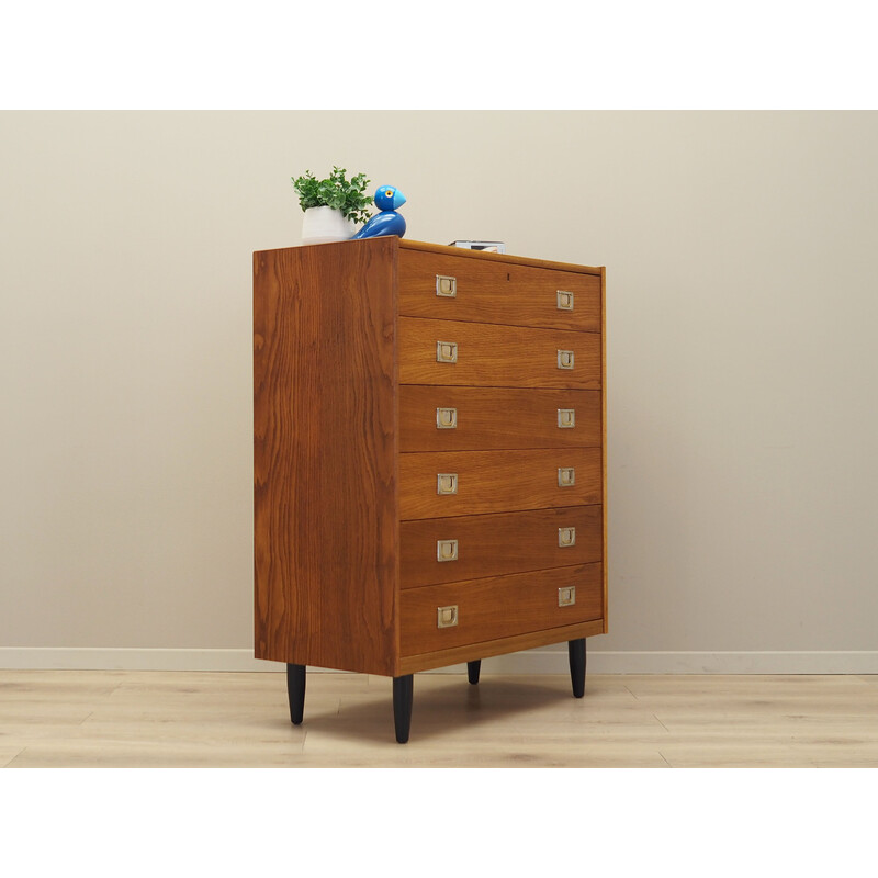 Ashwood vintage chest of drawers, Denmark 1970s