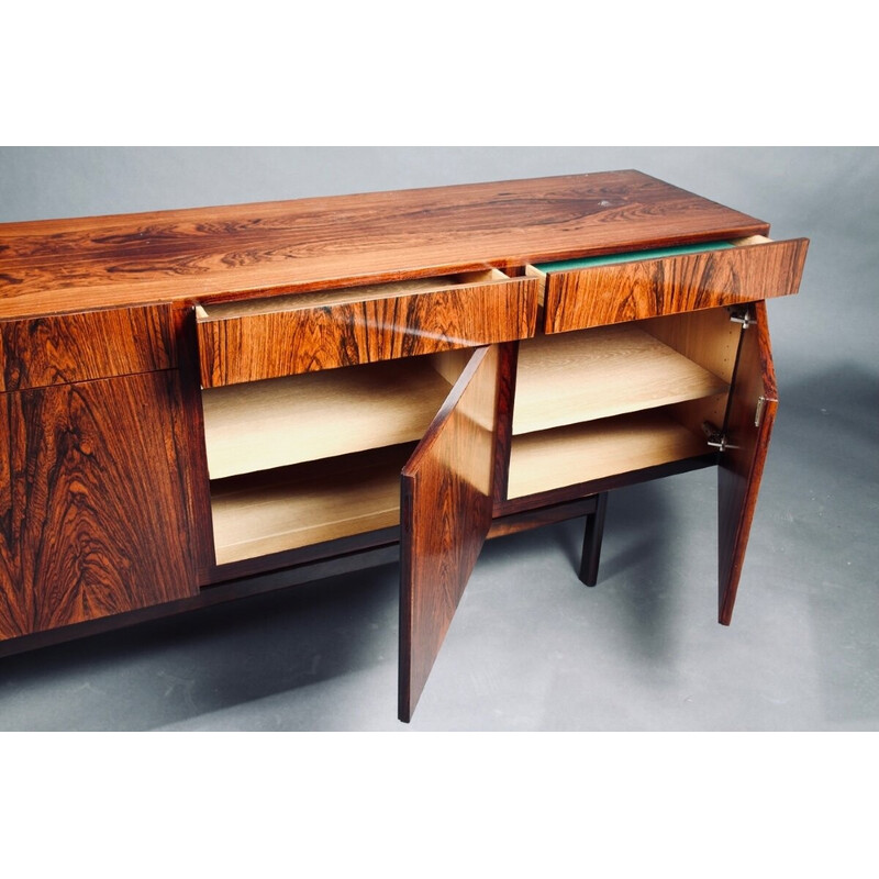 Vintage Deens palissander dressoir van Ib Kofod-larsen, 1960-1970