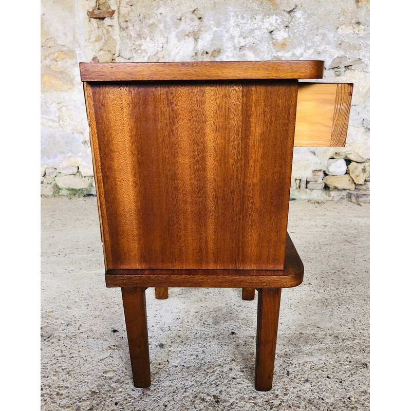 Scandinavian vintage teak night stand, 1960s