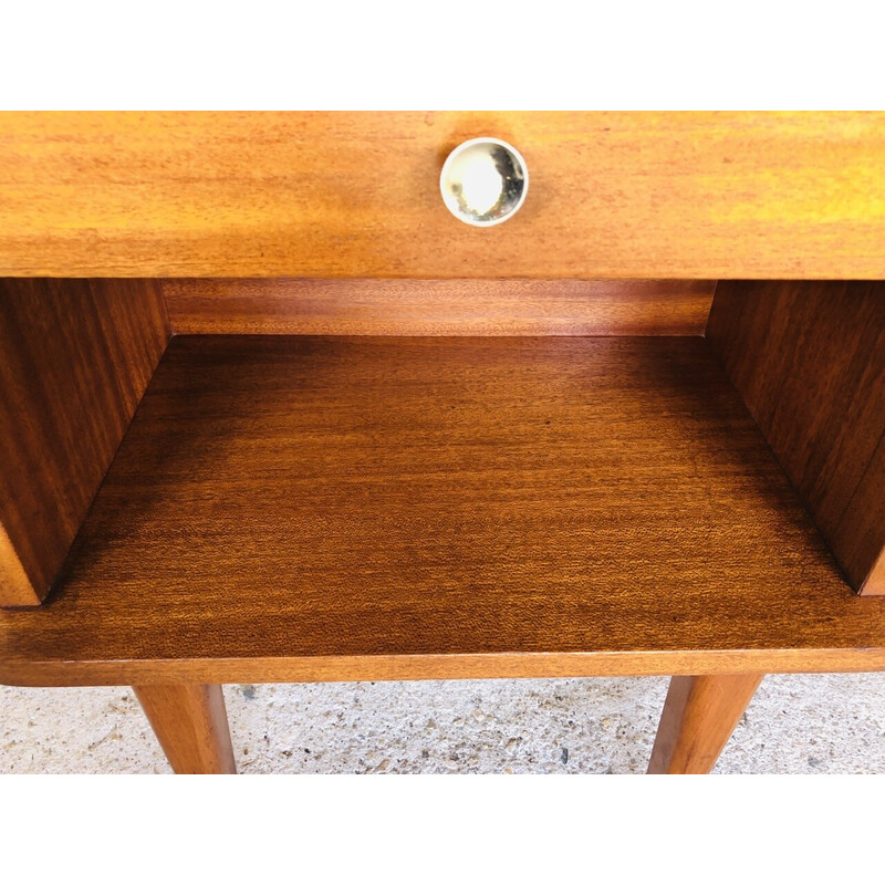 Scandinavian vintage teak night stand, 1960s