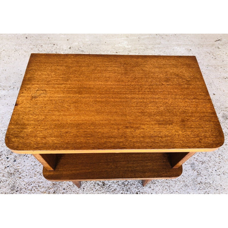 Scandinavian vintage teak night stand, 1960s