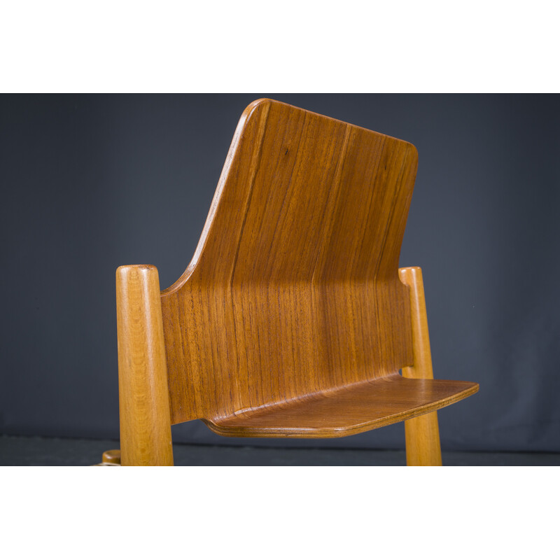 Vintage Bauhaus Se19 chair by Egon Eiermann for Wilde + Spieth, 1950s