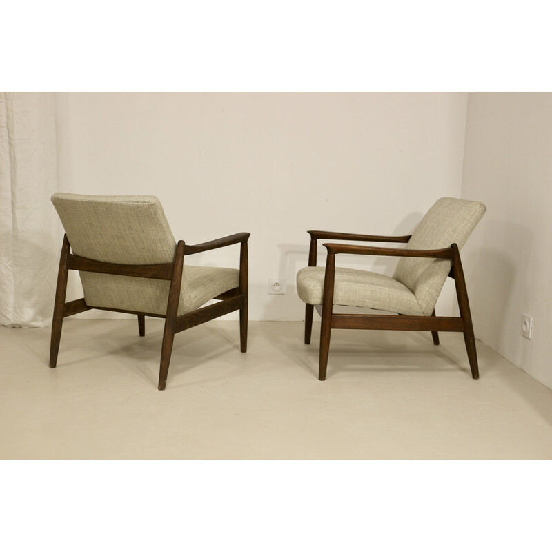 Paar Vintage-Sessel Gfm-142 von Edmund Homa, 1960
