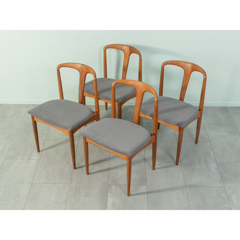 Set of 4 vintage chairs by Johannes Andersen for Uldum Møbelfabrik, 1960
