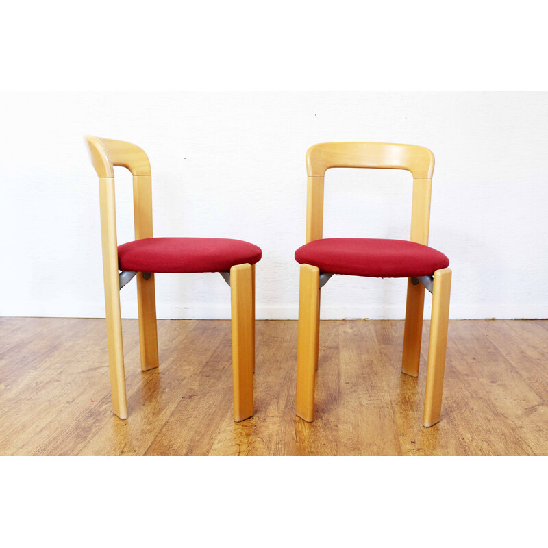 Pair of vintage chairs by Bruno Rey for Dietiker