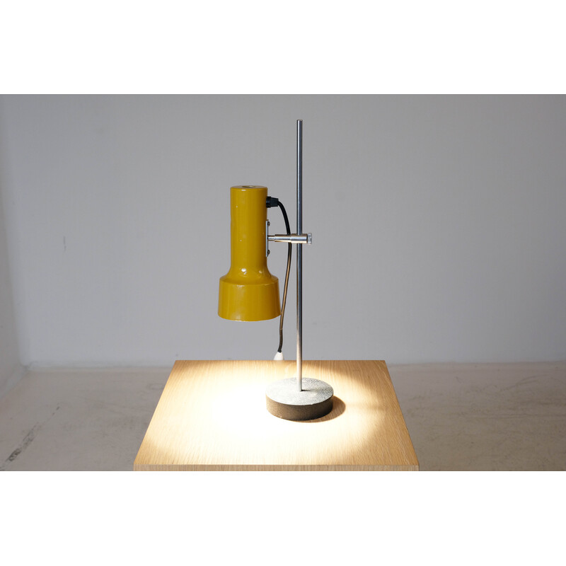 Vintage yellow lamp, 1960