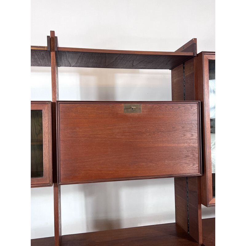 Mid-century modular bookcase by Edmondo Palutari for Dassi, Italy 1950s