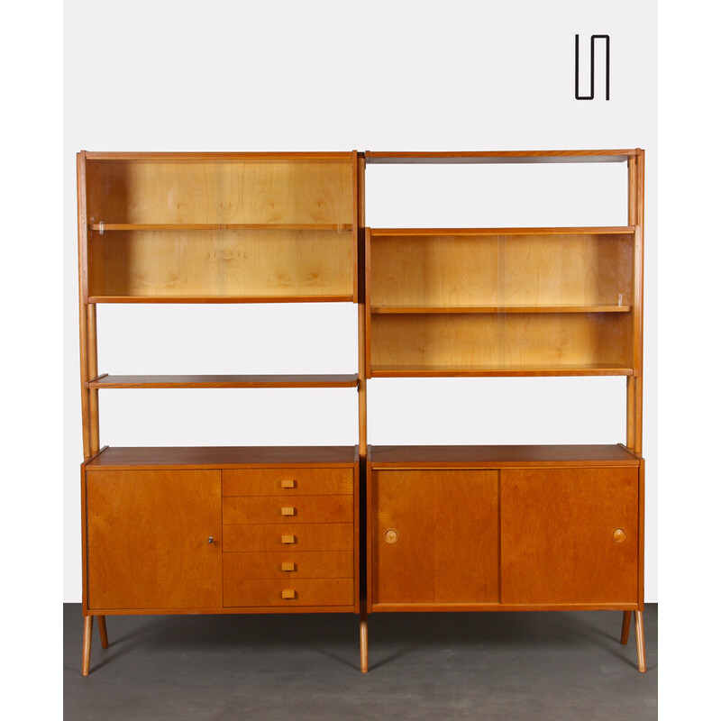 Vintage wall unit by Frantisek Jirak for Tatra Nabytok, 1960