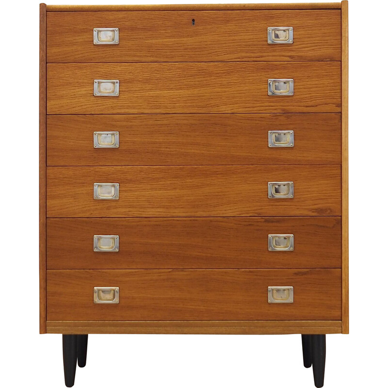 Ashwood vintage chest of drawers, Denmark 1970s
