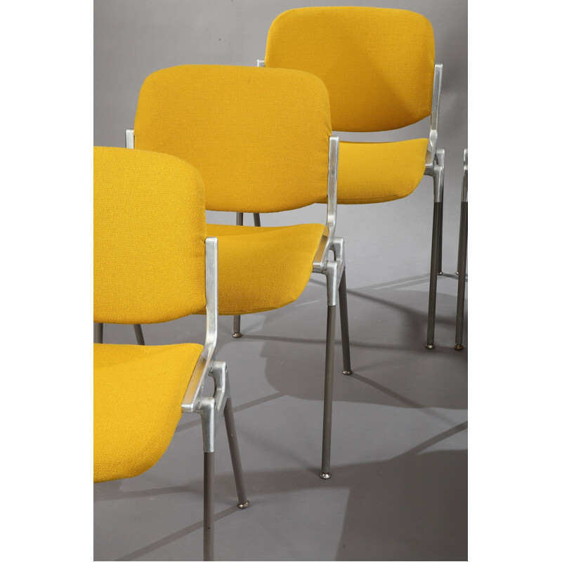 Castelli "DSC 106" 6 chairs, Giancarlo PIRETTI - 1970s