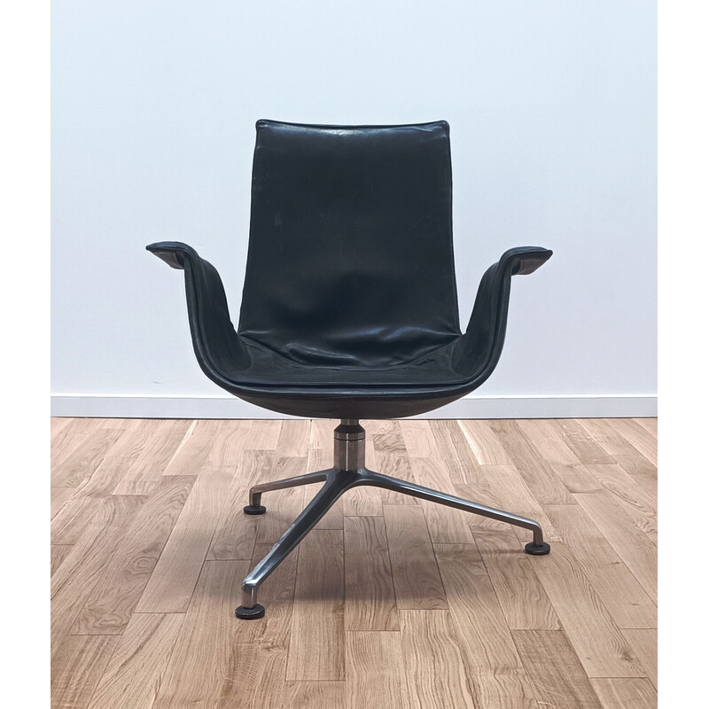 Vintage office chair 6725 by Preben Frabicius and Jorgen Kastholm for Kill, 1965