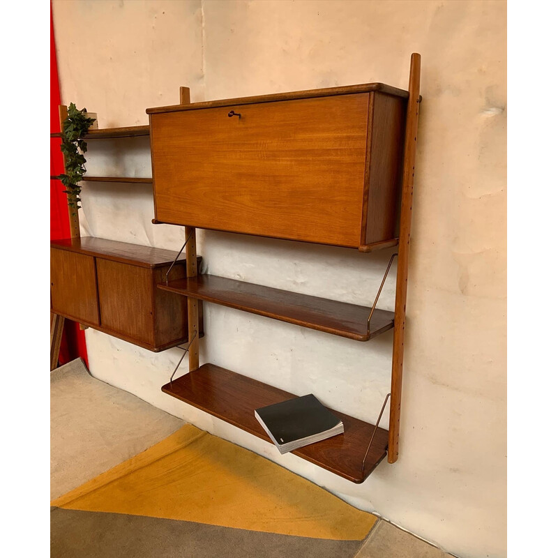 Vintage Dutch wall unit by Fristho, 1960s