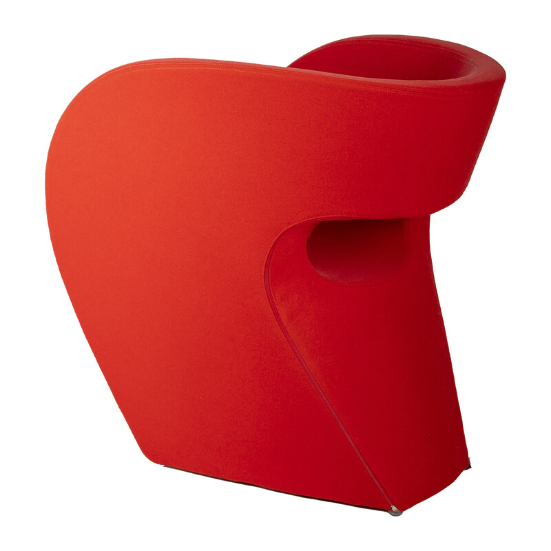 Fauteuil vintage Little Albert rouge de Ron Arad pour Moroso